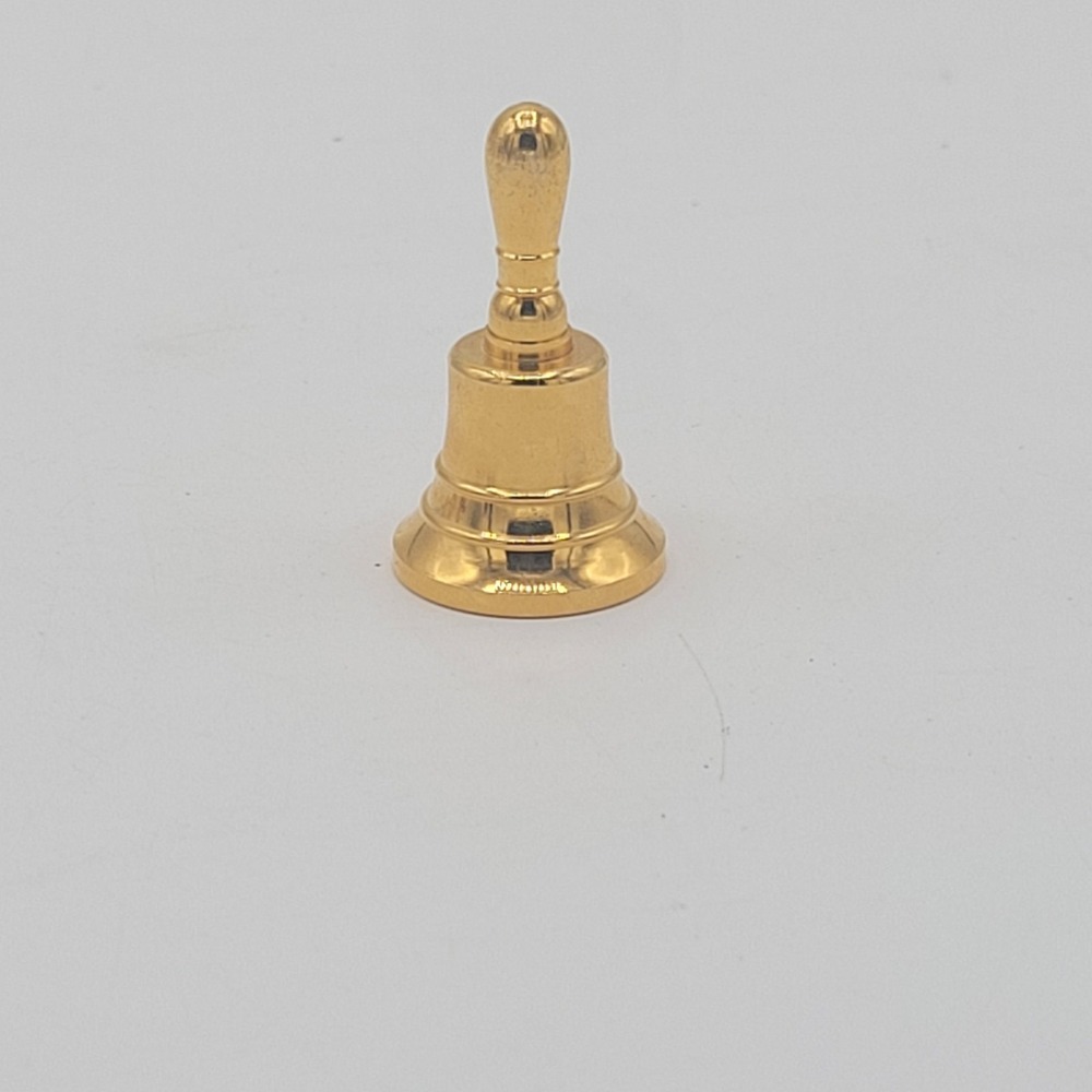 8 Brass Miniatures Mirror Tea Pot Kettle Light Phone Bell Fire Poker Doll House - Picture 4 of 15